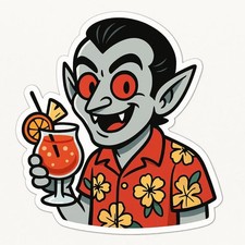 Vampire hawaiian shirt with - hawaiian,