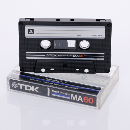 Tdk ma60 metall kassette - 1x,