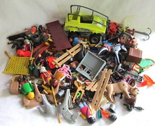 Playmobil 1 kg gemischte Kleinteile Ersatzteile Zubehör Tiere Figuren Set 1