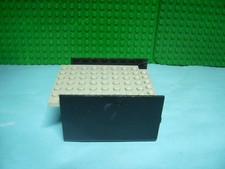 Lego Schiffsrumpf , Mitteltelteil schwarz mit grauen Deck  Bitte Text lesen!