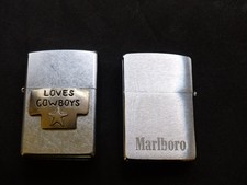 Rar 2 x  Zippo Benzin Feuerzeug Marlboro Serie top Zustand Funktion Sammler