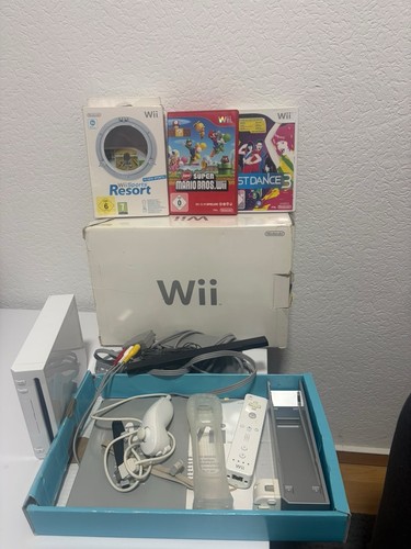Nintendo wii konsole - nintendo, weiß