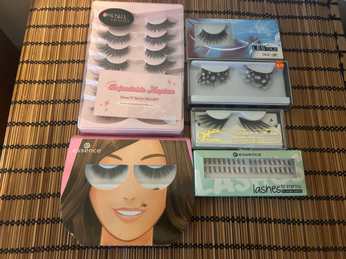 Konvolut wimpern bandwimpern - wimpern, /