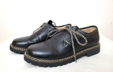 Krüger BUAM TRACHTENSCHUHE GR 40 HAFERL SCHWARZ HALBSCHUHE SCHNÜRSCHUHE  2411001