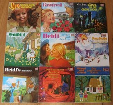 Schallplatten kinder s - 9x, kinder-lp's