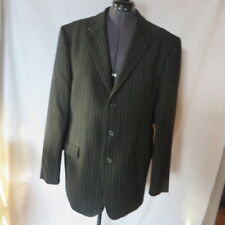 Herrenblazer Willy Schmitz sportlich-elegant schwarz gestreift  Gr. 54 neuwertig