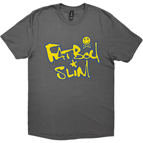 Fatboy slim logo t shirt - slim,
