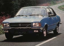 Opel Rekord D 1977 Dokumente