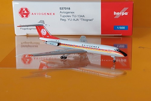 Herpa wings 537018 aviogenex - herpa,