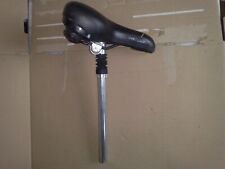 Bikemate Fahrradsattel mit gefederter Sattelstütze