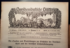 Burschenschaftliche Blätter