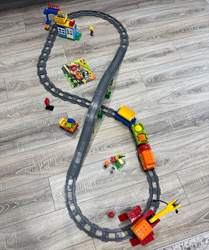 Lego duplo 10508 eisenbahn set - lego, eisenbahn-set