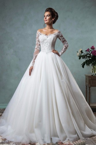 Langarm brautkleid - langarm,