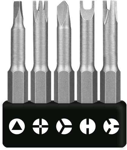 Teiliges speziell geformtes - 5-teiliges,