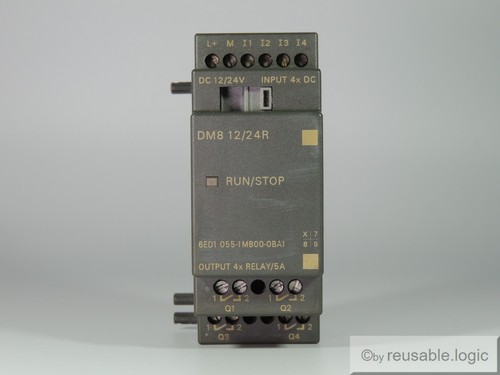 Siemens logo dm8 24r - logo!, 6ed1
