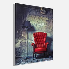 Wandbild ROTER SESSEL 46x61 cm