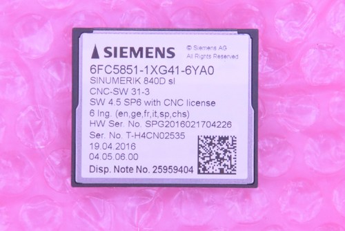 Siemens sinumerik 840d - siemens, sl