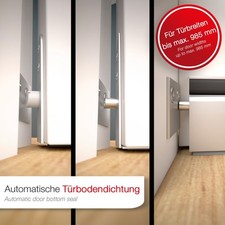 Automatische Türdichtung