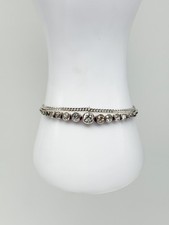 585 white gold - brooch, with