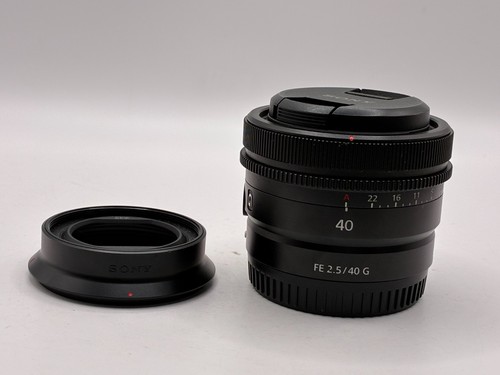Sony sel40f25g 40mm 5 g - fe, f/2.5