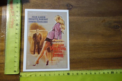 Alte filmplakatkarte kino - alte,
