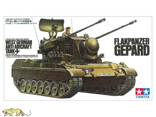 Tamiya 35099 flakpanzer - 35099, gepard