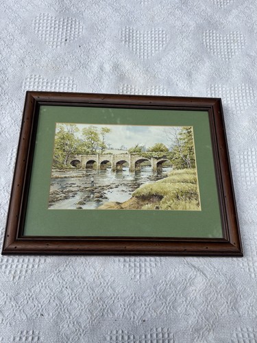 Vintage gerahmter kunstdruck - vintage,