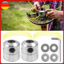 2 x Alu Doppelfadenkopf