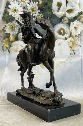 100 echt solid bronze cowboy - solid,
