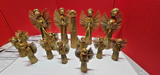 15x Strohengel Weihnachten