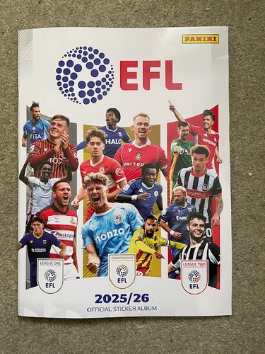 Panini efl 2025 - panini, sticker