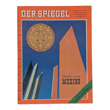 Der Spiegel 8. Januar 1968 Nr.2 22. Jahrgang Olympia-Land Mexiko