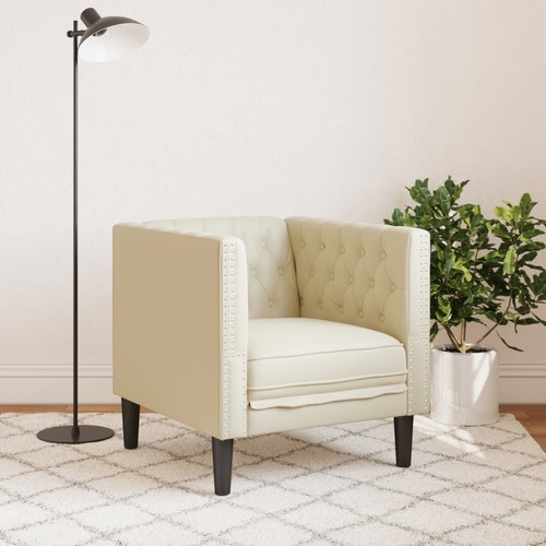 Chesterfield sofa kunstleder - sofa,