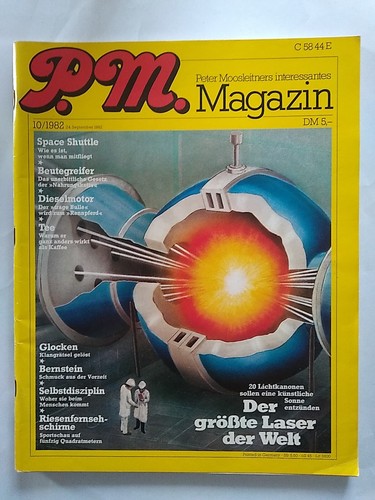 Magazin zeitschrift - p.m.,