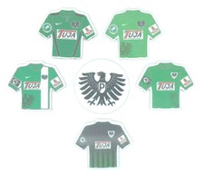 Preußen Münster Trikot Magnet versch. Saisons Fussball Bundesliga AMBALLCOM