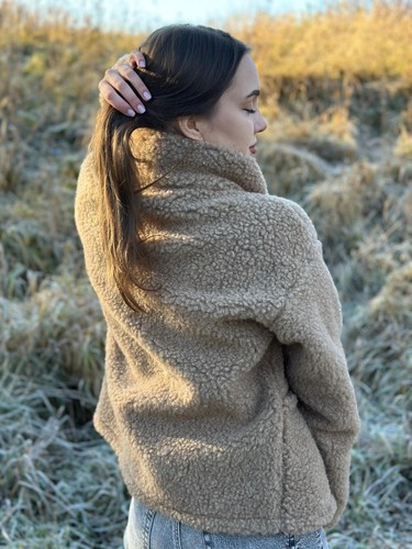 Wolljacke merino schurwolle - merino,