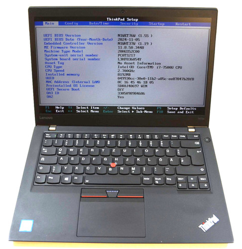 Lenovo thinkpad t470s laptop - lenovo,