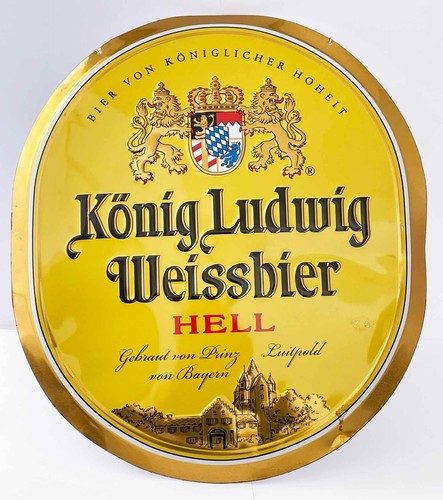 Blechschild vintage könig - blechschild,