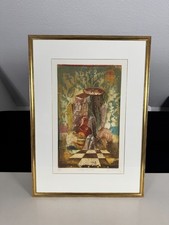 Rene Carcan Farbradierung Aquatinta Nr.2 Signiert 110/135