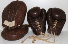 Alte unzen boxhandschuhe - unzen,