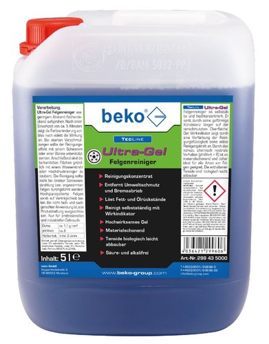 Beko tecline ultra gel - beko, ultra-gel