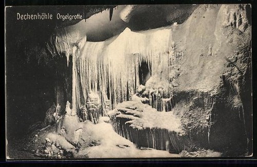 Dechenhöhle orgelgrotte mit - dechenhöhle,,