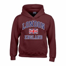 I Love London England Hoodie