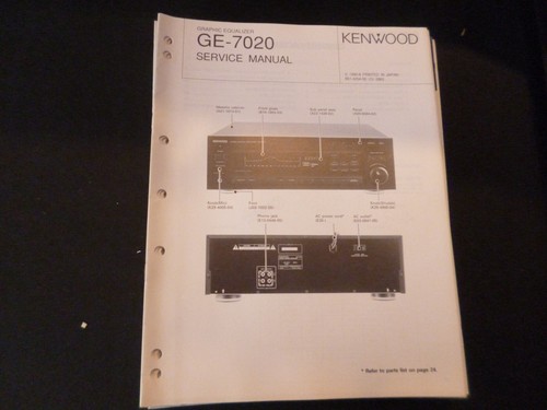 Original service manual - original,