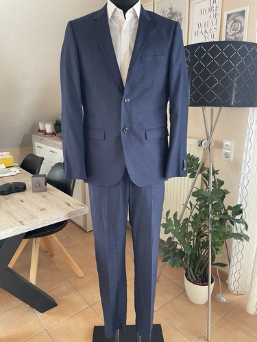 Anzug herren blau - herren, slim