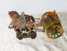 Blechspielzeug Pferdegespann