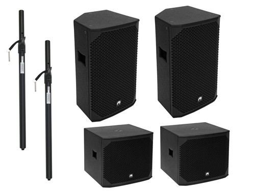 Set subwoofer lautsprecher - dj,
