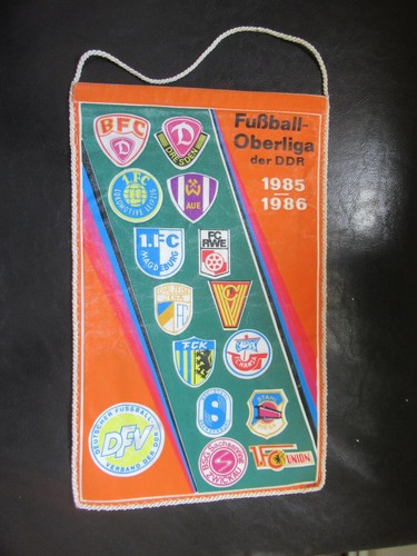 Wimpel ddr fussball oberliga - wimpel, ddr-fussball-oberliga