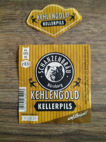 Bieretikett schanzenbräu - bieretikett,