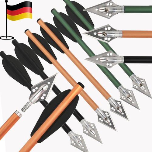 24x armbrustpfeile aluminium - armbrustpfeile,
